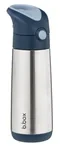b.box Termoska na pití s brčkem 500 ml - midnight