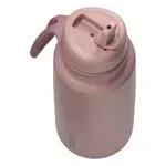 b.box Nerezová termolahev s brčkem 1l - berry smoothie