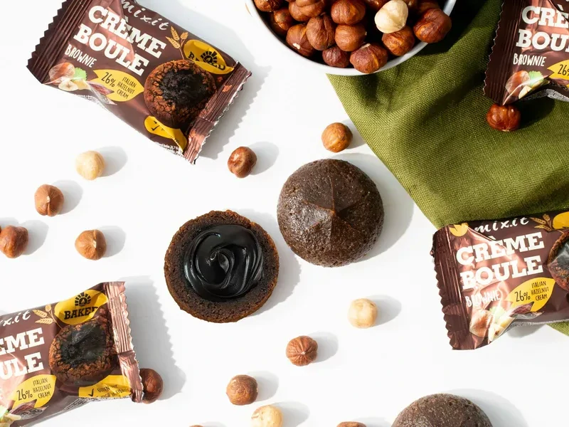 Mixit Pečená Créme boule Brownie 30 g