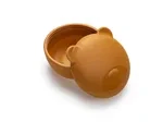 Melii Silikonová krabička na svačinu s víčkem Medvěd - 350 ml