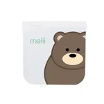 Melii Opakovatelně použitelné sáčky na svačinu 4ks- Panda, Medvěd