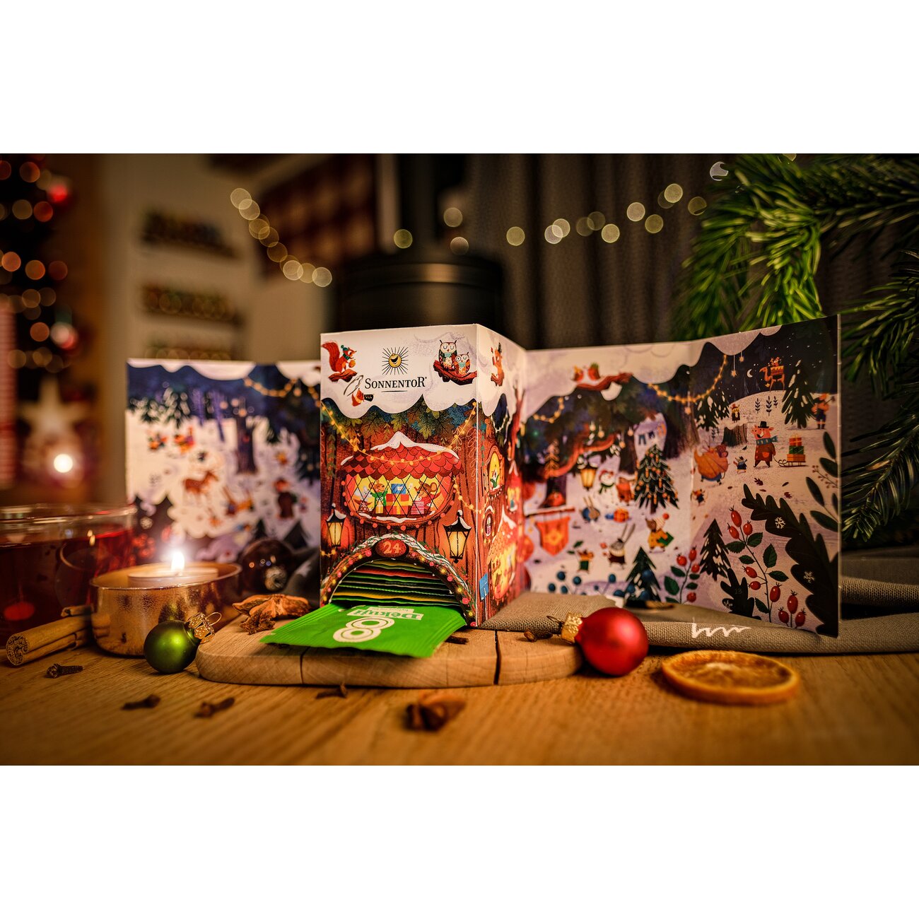 Sonnentor Adventní kalendář 24 čajů