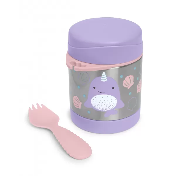 Skip Hop Zoo Termoska na jídlo se lžičko/vidličkou 325ml, 12m+ Narval