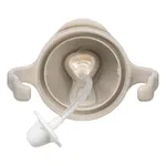 b.box Hrneček s brčkem - béžový 240 ml