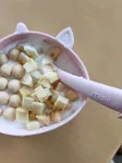 Melii Dětská silikonová jídelní sada, 5 dílná - Jednorožec