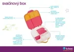 b.box Svačinový box velký - lilac pop