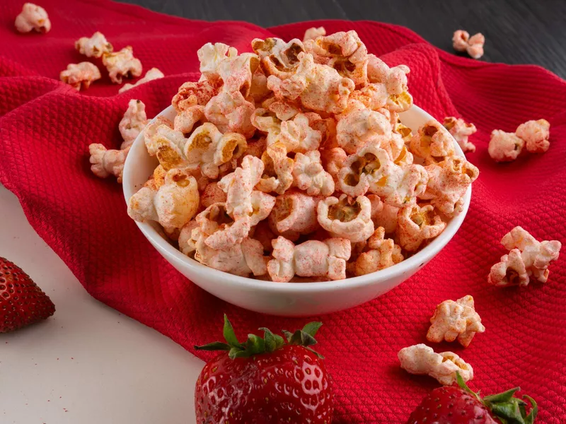 Mixit BIO popcorn – Jahoda do kapsy (13 g)