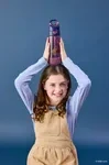 b.box Lahev na pití s brčkem 600 ml - Harry Potter