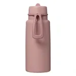 b.box Nerezová termolahev s brčkem 1l - berry smoothie
