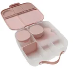 b.box Sada krabiček Snack tubs 3ks - růžové