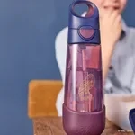 b.box Lahev na pití s brčkem 600 ml - Harry Potter