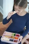Melii Snackle Box krabička na svačinu 1368 ml - růžová