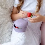 Melii Silikonová krabička na svačinu s víčkem Kočka - 350 ml
