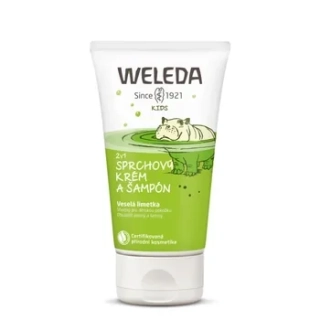 Weleda 2v1 Veselá limetka sprchový krém a šampon 150 ml