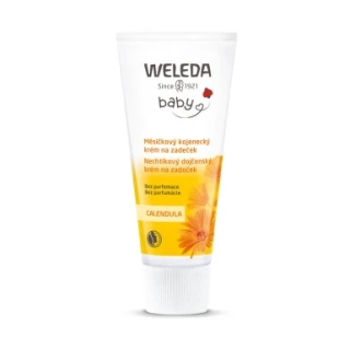 Weleda Měsíčkový kojenecký krém na zadeček bez parfemace 75 ml