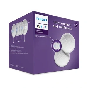 Philips AVENT Prsní vložky jednorázové 60 ks