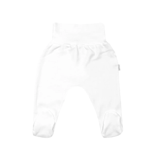 Bavlněné dupačky, bílé, BASIC