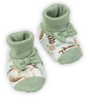 Bavlněné capáčky, olivové, vel. 74