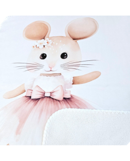 Deka Ballerina Mouse 100 x 80 cm