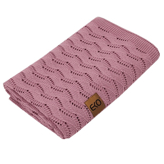 Bambusová dečka lila 100 x 80 cm