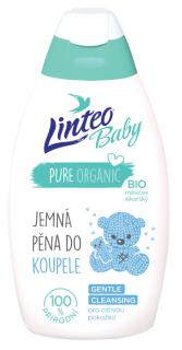 Linteo Dětská jemná pěna do koupele Baby – 425 ml