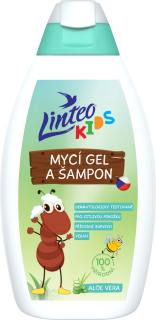 Linteo Mycí gel a šampon Kids – 425 ml