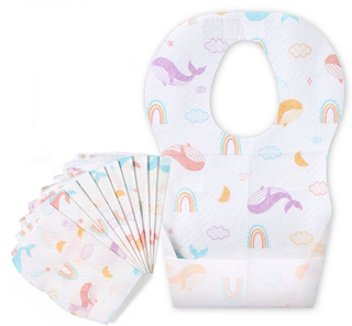 Jednorázové dětské bryndáčky pro děti - 10 ks