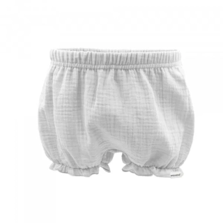 Mušelínové dívčí kalhotky GOTS, vel. 62/68
