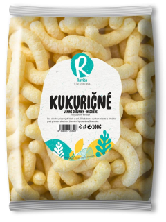 Kukuřičné křupky pro děti jemné nesolené 100g