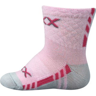 VoXX ponožky kojenecké slabé PIUSINEK s bavlnou DÍVČÍ (1 pár), vel. 14-17