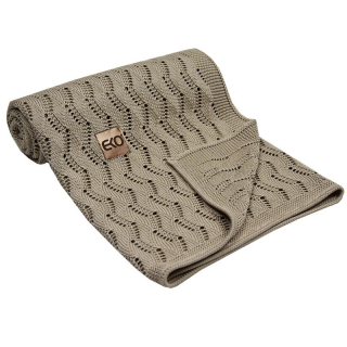 Bambusová dečka béžová 100 x 80 cm