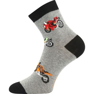  Voxx ponožky dětské KAY s obrázky CHLAPECKÉ mix A (1 pár), vel. 35-38