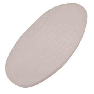 Eko - Napínací prostěradlo z mušelínu 40 x 80 cm BÉŽOVÉ