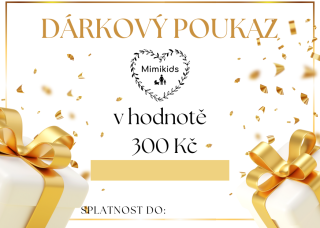 Dárkový poukaz 300 Kč