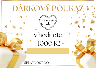 Dárkový poukaz 1000 Kč