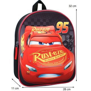 Dětský batoh Cars Blesk McQueen s 3D efektem