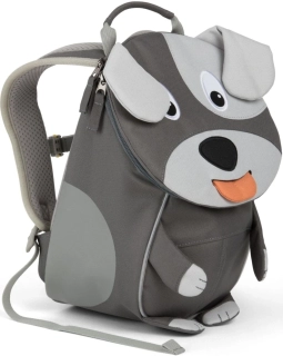 Batůžek pro nejmenší Affenzahn Small Friend dog - grey