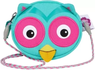 Dětská kabelka Affenzahn Kids Wallet Olivia Owl - turquoise