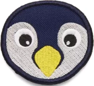 Dětský odznáček na suchý zip Affenzahn Velcro badge - Penguin