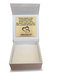 Dárková krabička na šperky K NAROZENINÁM