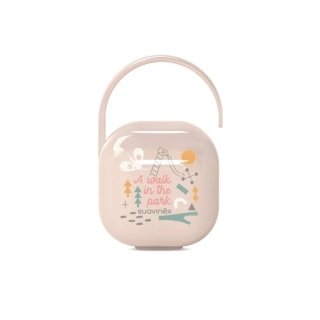 SUAVINEX l Krabička na dudlík Walk - růžová