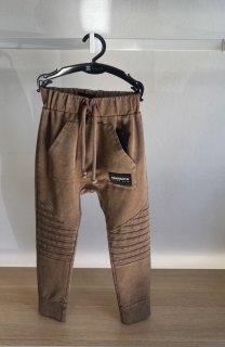 Despacito dětské kalhoty světle hnědé