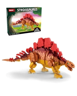 Woma Stavebnice dinosaurus Stegosaurus s pohyblivými prvky, 697 dílků