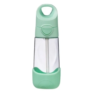 b.box Lahev na pití s brčkem 450 ml - spearmint