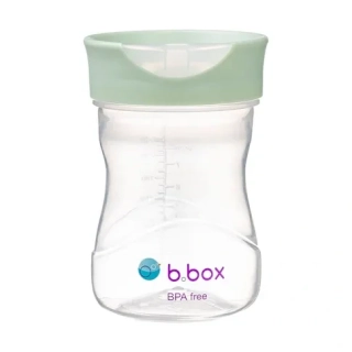 b.box Hrneček pro batolata 12m+ - světle zelený 240 ml