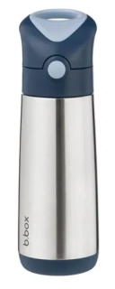 b.box Termoska na pití s brčkem 500 ml - midnight
