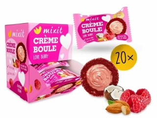Mixit Crème boule Love Berry Lyofilizované ovoce a mandlový krém 30 g