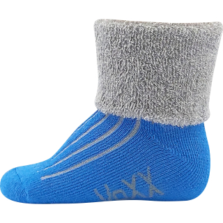 Voxx Ponožky kojenecké froté LUNIK barevné CHLAPECKÉ, vel. 18-20