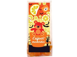 Lipoo Čajoví medvídci Halloween - citrón se zázvorem 50g
