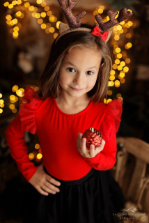 Lily Grey dívčí červená halenka